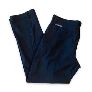 Columbia Black Co-Op Hiking Cargo Convertible Trail Pants